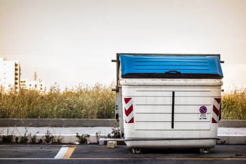 A Aldgate waste disposal facility handling hazardous materials