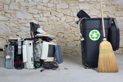 Eco-friendly waste recycling with commercial skips