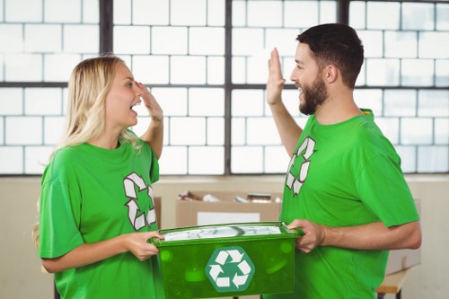 Eco-friendly disposal during house clearance in Aldgate